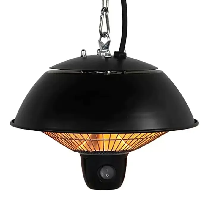 ¿Por qué a la gente le gusta usar el calentador de patio eléctrico colgando?