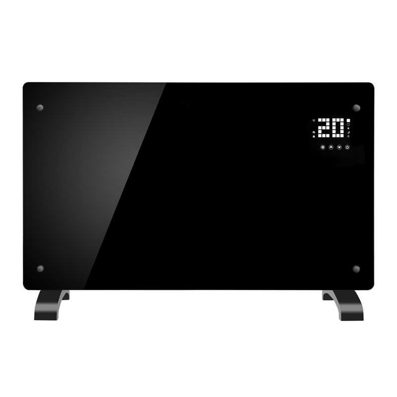 ¿Por qué el calefactor con panel de vidrio de 2000 W de gran tamaño en negro es la solución de calefacción ideal para hogares y oficinas modernas?