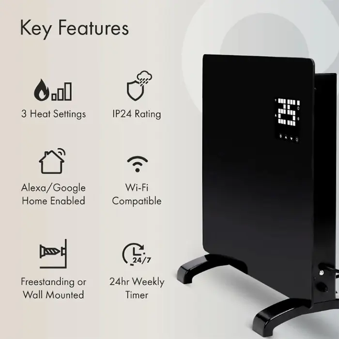 Black Panel Heaters