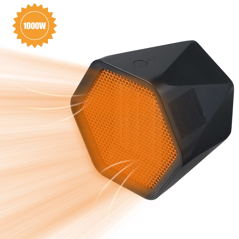 Mini calentador hexágono portátil